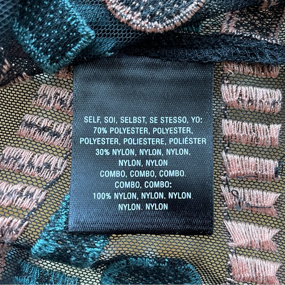 Akemi + Kin Embroidered Mesh Top - Picture 4 of 4